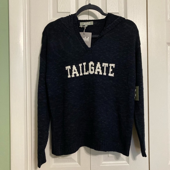 ☘️NWT! Hooded “TAILGATE” Marled Reunited Clothing - Picture 1 of 3